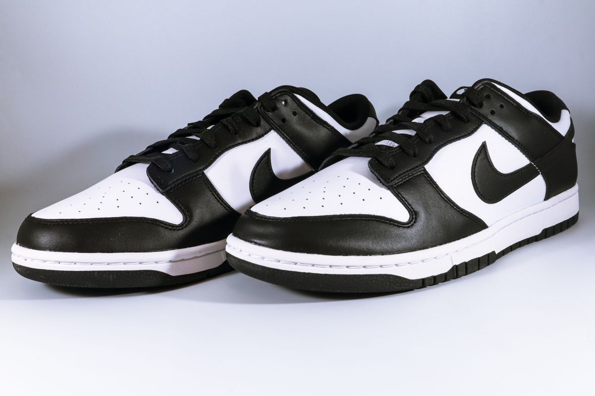 Nike Dunk Low Panda / Кроссовки чёрно-белые унисекс